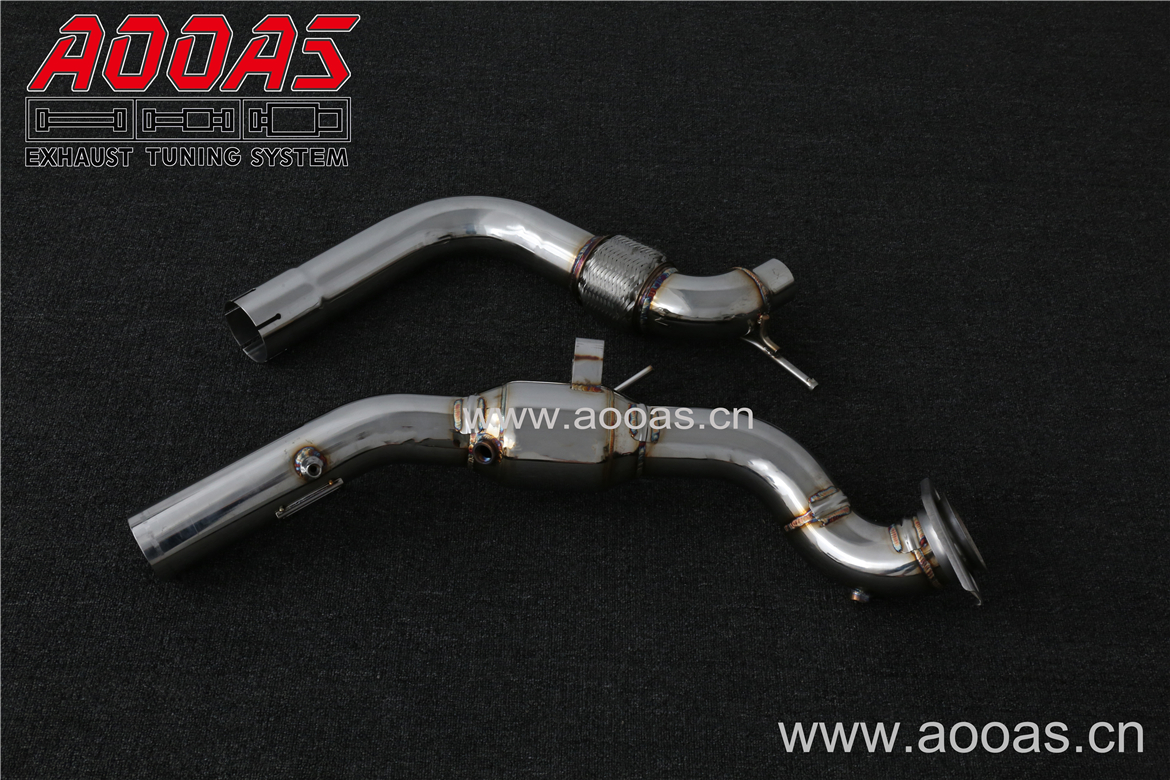 Mustang 2.3t country 6    All SS304 / Cat (With Cat) Downpipe